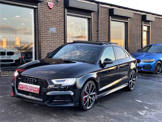 2017 Audi A3 2.0 S3 TFSI Quattro Black Edition 4dr S Tronic HUGE SPECIFICATION 67 REG