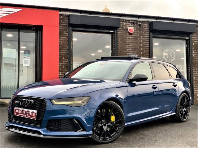 Audi RS6 4.0T FSI Quattro Performance 5dr Tip Auto HUGE SPEC NIGHT VISION 360 CAMERA 100K NEW Estate Petrol Blue