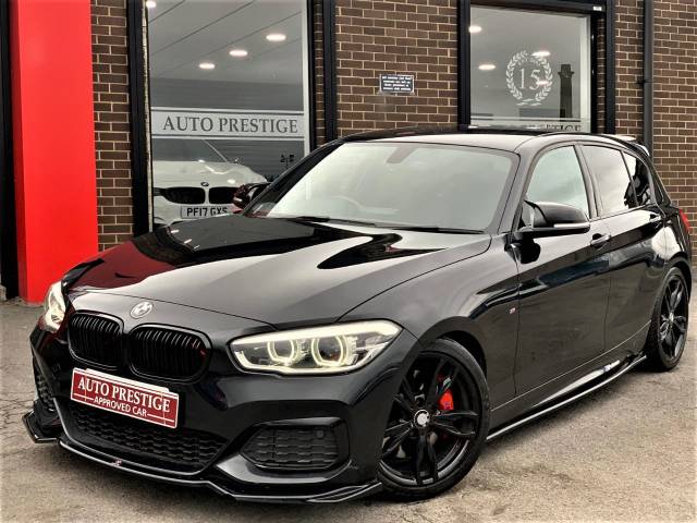 BMW 1 Series 3.0 M140i 5dr [Nav] Step Auto Hatchback Petrol Black