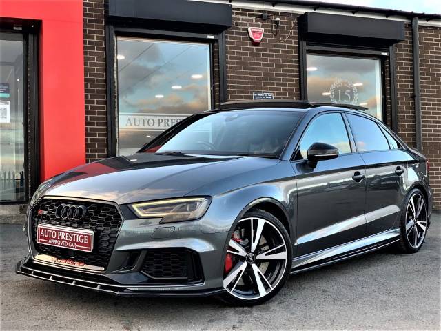 2017 Audi RS3 2.5 Quattro 4dr S Tronic SALOON EVERY CONCEIVABLE EXTRA RARE CAR 67 REG