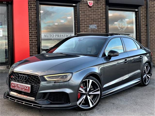 2017 Audi RS3 2.5 Quattro 4dr S Tronic SALOON EVERY CONCEIVABLE EXTRA RARE CAR 67 REG