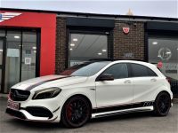 Mercedes-Benz A 45 2.0 AMG 4MATIC AUTO 67 REG HUGE SPECIFICATION CALCITE WHITE AS NEW CONDITION Hatchback Petrol White