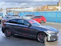 BMW 1 Series 3.0 M140i Shadow Edition 3dr Step Auto SUNROOF, PRONAV, MEMORY SEATS, 1 OWNER, FBMWSH Hatchback Petrol Grey