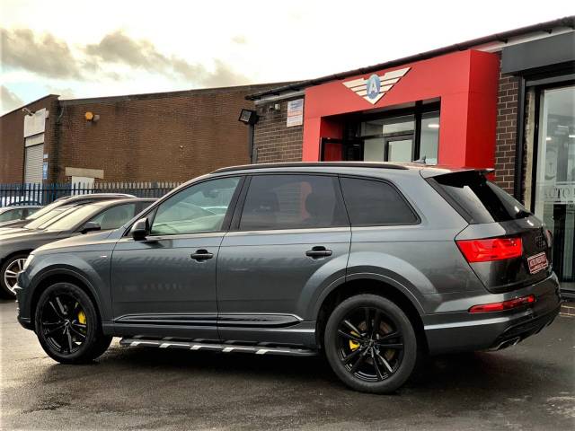 2016 Audi Q7 3.0 TDI 218 Quattro S Line 5dr Tip Auto VIRTUAL TRAILER PACK 66 REG BLACK PACK