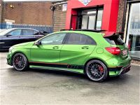 Mercedes-Benz A Class 2.0 A45 4Matic Premium 5dr Auto RARE ELBAITE GREEN HUGE SPEC FACELIFT MODEL 2016 Hatchback Petrol Green