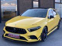 Mercedes-Benz A Class 2.0 A35 4Matic Premium Plus 5dr Auto HUGE SPEC SUNFLOWER YELLOW BLACK PACKAGE EDITION 1 DECALS AS NEW Hatchback Petrol Yellow