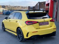Mercedes-Benz A Class 2.0 A35 4Matic Premium Plus 5dr Auto HUGE SPEC SUNFLOWER YELLOW BLACK PACKAGE EDITION 1 DECALS AS NEW Hatchback Petrol Yellow