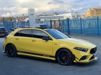 Mercedes-Benz A Class 2.0 A35 4Matic Premium Plus 5dr Auto HUGE SPEC SUNFLOWER YELLOW BLACK PACKAGE EDITION 1 DECALS AS NEW Hatchback Petrol Yellow