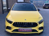 Mercedes-Benz A Class 2.0 A35 4Matic Premium Plus 5dr Auto HUGE SPEC SUNFLOWER YELLOW BLACK PACKAGE EDITION 1 DECALS AS NEW Hatchback Petrol Yellow