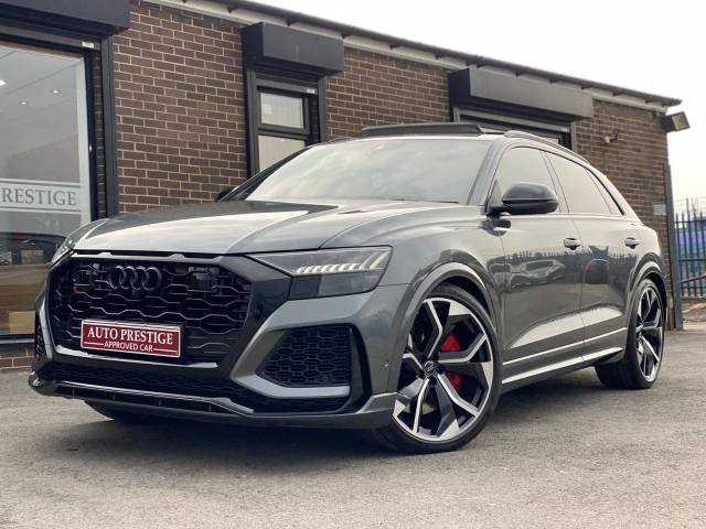 Audi Rs Q8 4.0 VORSPRUNG EDITION HUGE SPEC 1 OWNER AUDI WARRANTY AS NEW Four Wheel Drive Petrol Daytona Grey