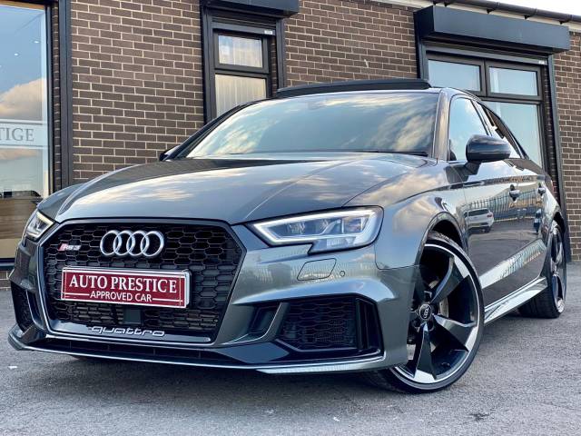 Audi RS3 2.5 TFSI 400 Quattro Audi Sport Ed 4dr S Tronic HIGHEST SPEC AVAILABLE Saloon Petrol Grey