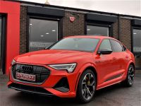 Audi E-tron 0.0 370kW S Quattro 95kWh 5dr Auto SUV Electric Tango Red
