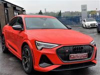 Audi E-tron 0.0 370kW S Quattro 95kWh 5dr Auto SUV Electric Tango Red