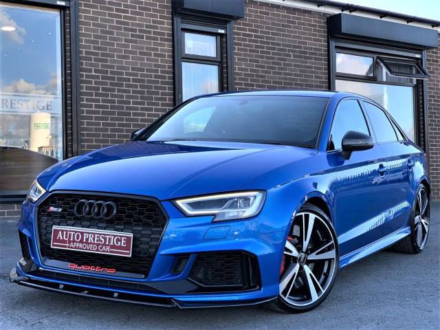 2017 Audi RS3 2.5 TFSI RS 3 Quattro 4dr S Tronic WITH EXTRAS BUCKETS BLACK PACK COMFORT SOUND PACK 67 REG