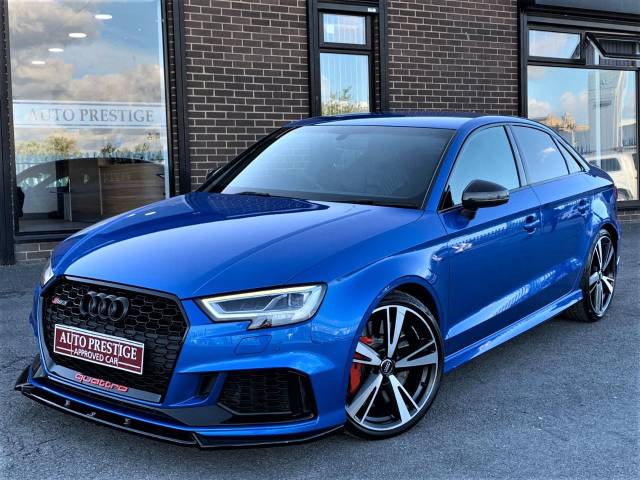 2017 Audi RS3 2.5 TFSI RS 3 Quattro 4dr S Tronic WITH EXTRAS BUCKETS BLACK PACK COMFORT SOUND PACK 67 REG