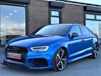 Audi RS3 2.5 TFSI RS 3 Quattro 4dr S Tronic WITH EXTRAS BUCKETS BLACK PACK COMFORT SOUND PACK 67 REG Saloon Petrol Blue