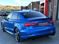 Audi RS3 2.5 TFSI RS 3 Quattro 4dr S Tronic WITH EXTRAS BUCKETS BLACK PACK COMFORT SOUND PACK 67 REG Saloon Petrol Blue