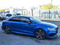 Audi RS3 2.5 TFSI RS 3 Quattro 4dr S Tronic WITH EXTRAS BUCKETS BLACK PACK COMFORT SOUND PACK 67 REG Saloon Petrol Blue
