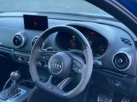 Audi RS3 2.5 TFSI RS 3 Quattro 4dr S Tronic WITH EXTRAS BUCKETS BLACK PACK COMFORT SOUND PACK 67 REG Saloon Petrol Blue