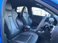 Audi RS3 2.5 TFSI RS 3 Quattro 4dr S Tronic WITH EXTRAS BUCKETS BLACK PACK COMFORT SOUND PACK 67 REG Saloon Petrol Blue