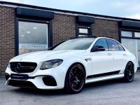Mercedes-Benz E Class 4.0 E63 S 4Matic+ Premium 4dr 9G-Tronic DESIGNO WHITE HEADS UP 360 CAM PAN ROOF SERVICE PACK WARRANTY Saloon Petrol White