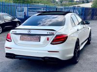 Mercedes-Benz E Class 4.0 E63 S 4Matic+ Premium 4dr 9G-Tronic DESIGNO WHITE HEADS UP 360 CAM PAN ROOF SERVICE PACK WARRANTY Saloon Petrol White