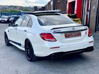 Mercedes-Benz E Class 4.0 E63 S 4Matic+ Premium 4dr 9G-Tronic DESIGNO WHITE HEADS UP 360 CAM PAN ROOF SERVICE PACK WARRANTY Saloon Petrol White