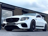 Mercedes-Benz E Class 4.0 E63 S 4Matic+ Premium 4dr 9G-Tronic DESIGNO WHITE HEADS UP 360 CAM PAN ROOF SERVICE PACK WARRANTY Saloon Petrol White