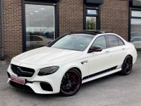 Mercedes-Benz E Class 4.0 E63 S 4Matic+ Premium 4dr 9G-Tronic DESIGNO WHITE HEADS UP 360 CAM PAN ROOF SERVICE PACK WARRANTY Saloon Petrol White