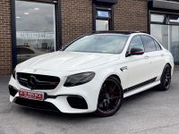 Mercedes-Benz E Class 4.0 E63 S 4Matic+ Premium 4dr 9G-Tronic DESIGNO WHITE HEADS UP 360 CAM PAN ROOF SERVICE PACK WARRANTY Saloon Petrol White