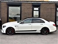 Mercedes-Benz E Class 4.0 E63 S 4Matic+ Premium 4dr 9G-Tronic DESIGNO WHITE HEADS UP 360 CAM PAN ROOF SERVICE PACK WARRANTY Saloon Petrol White