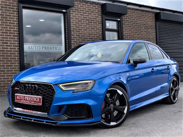 Audi RS3 2.5 TFSI RS 3 Quattro 4dr S Tronic Saloon Petrol Blue