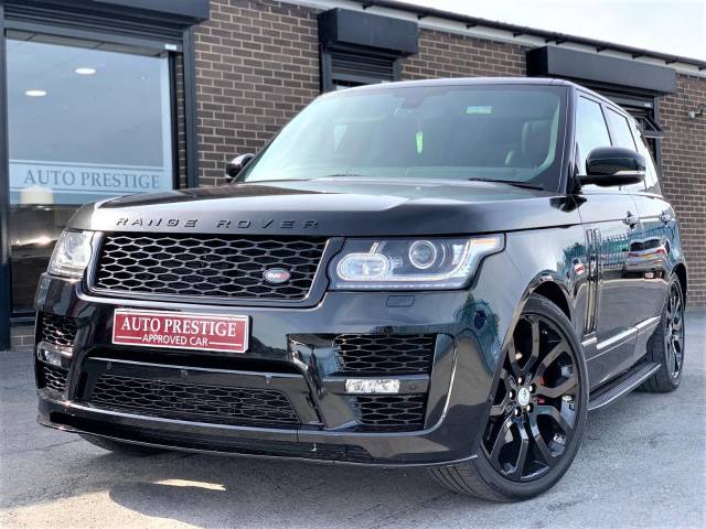 Land Rover Range Rover 3.0 TDV6 Vogue SE 4dr Auto SVO UPGRADES+PANROOF+22"ALLOYS Four Wheel Drive Diesel Black