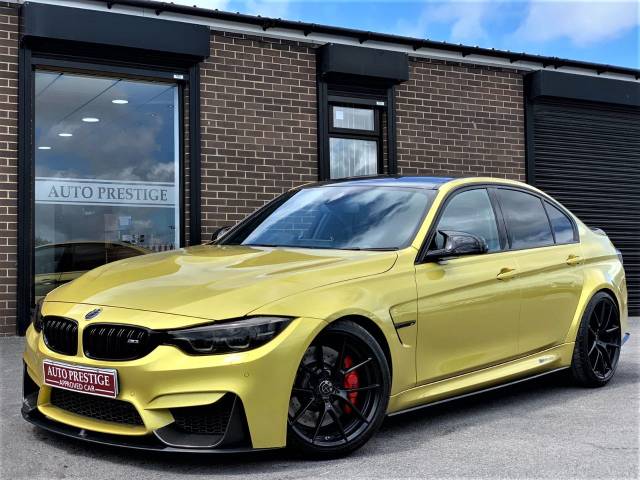 BMW M3 3.0 M3 4dr DCT [Competition Pack] Saloon Petrol Yellow