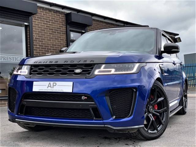 2019 Land Rover Range Rover Sport 5.0 V8 S/C 575 SVR 5dr Auto 69 REG WITH CARBON EXTRAS APC STYLING PACK
