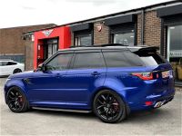 Land Rover Range Rover Sport 5.0 V8 S/C 575 SVR 5dr Auto 69 REG WITH CARBON EXTRAS APC STYLING PACK Four Wheel Drive Petrol Blue