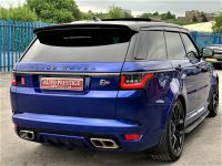 Land Rover Range Rover Sport 5.0 V8 S/C 575 SVR 5dr Auto 69 REG WITH CARBON EXTRAS APC STYLING PACK Four Wheel Drive Petrol Blue