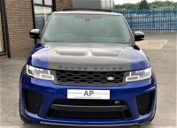 Land Rover Range Rover Sport 5.0 V8 S/C 575 SVR 5dr Auto 69 REG WITH CARBON EXTRAS APC STYLING PACK Four Wheel Drive Petrol Blue