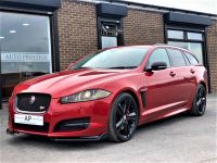 Jaguar XF 3.0d V6 S Portfolio 5dr Auto SPORTBRAKE BLACK EDITION SERIES RARE MODEL WITH EXTRAS 64 REG Estate Diesel Red