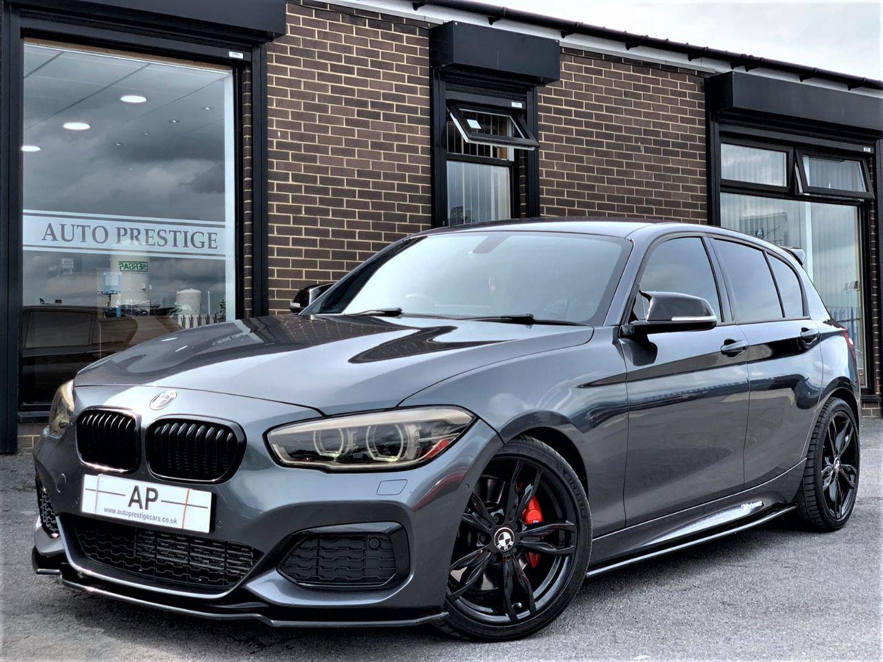 BMW 1 Series 3.0 M135i 5dr Step Auto HUGE SPEC STANCE KIT M PERFORMANCE EXHAUST SYSTEM Hatchback Petrol Grey at Autoprestige Bradford