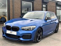 BMW 1 Series 3.0 M140i Shadow Edition 5dr Step Auto STAGE 2, CUSTOM EXHAUST, MOTECH STANCE, M PERFORMANCE Hatchback Petrol Blue