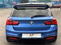 BMW 1 Series 3.0 M140i Shadow Edition 5dr Step Auto STAGE 2, CUSTOM EXHAUST, MOTECH STANCE, M PERFORMANCE Hatchback Petrol Blue