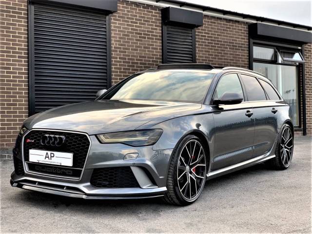 Audi RS6 4.0T FSI Quattro Performance 5dr Tip Auto PAN ROOF FINAL EDITION RARE CAR DAYTONA GREY PEARL EFFECT Estate Petrol Grey