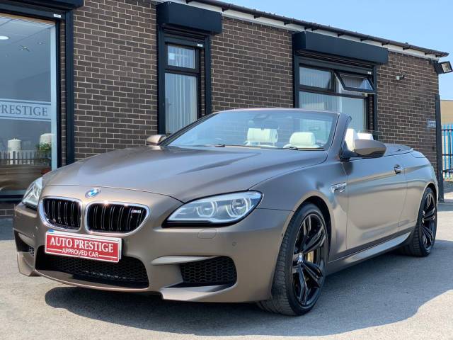 BMW M6 4.4 V8 DCT (s/s) 2dr CONVERTIBLE INDIVIDUAL OVER 20K EXTRAS 120K CERAMIC BRAKES Convertible Petrol Bronze
