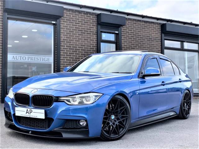 BMW 3 Series 3.0 340i M Sport 4dr Step Auto STAGE II 434 OVER 7K EXTRAS SUNROOF LOW MILEAGE Saloon Petrol Blue