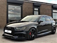 Audi RS3 2.5 RS 3 TFSI 400 Quattro 5dr S Tronic STAGE II 500 BHP UPGRADES 69 REG Hatchback Petrol Black