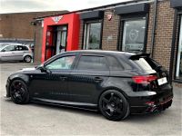 Audi RS3 2.5 RS 3 TFSI 400 Quattro 5dr S Tronic STAGE II 500 BHP UPGRADES 69 REG Hatchback Petrol Black