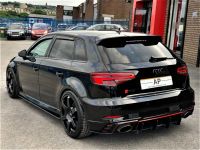 Audi RS3 2.5 RS 3 TFSI 400 Quattro 5dr S Tronic STAGE II 500 BHP UPGRADES 69 REG Hatchback Petrol Black