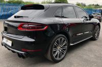 Porsche Macan 3.6 Turbo 5dr PDK PARTEX TO CLEAR HUGE SPEC RED LEATHER PAN ROOF SPORTS EXHAUSTS Estate Petrol Black