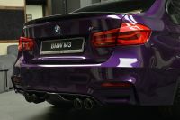 BMW M3 3.0 DCT [Competition Pack] RARE FINAL EDITION 1 OF A FEW SPECIAL PAINT SILK PURPLE CARBON EDITION 68 REG Saloon Petrol Mauve/purple